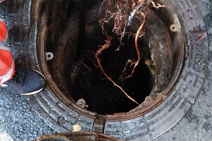 东路镇管道预处理